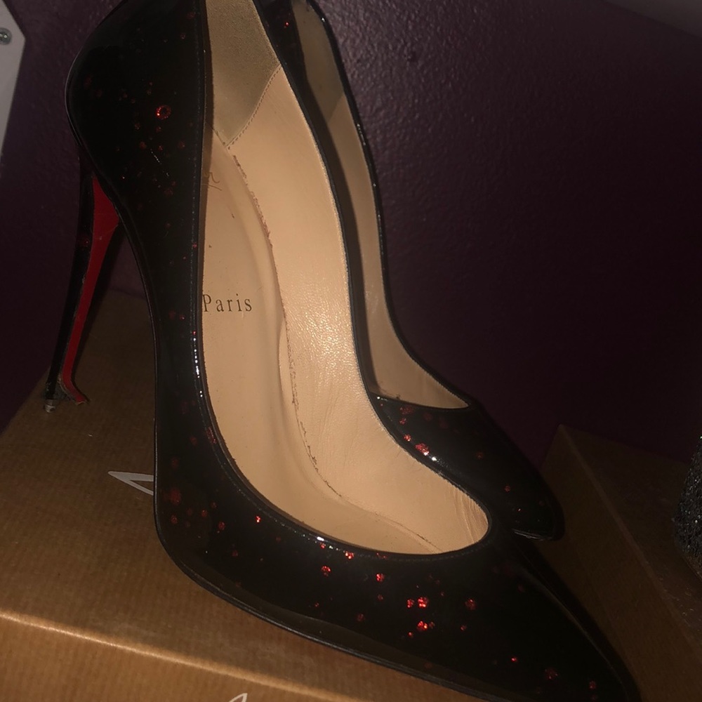 Authentic Christian Louboutin pigalle follies 100